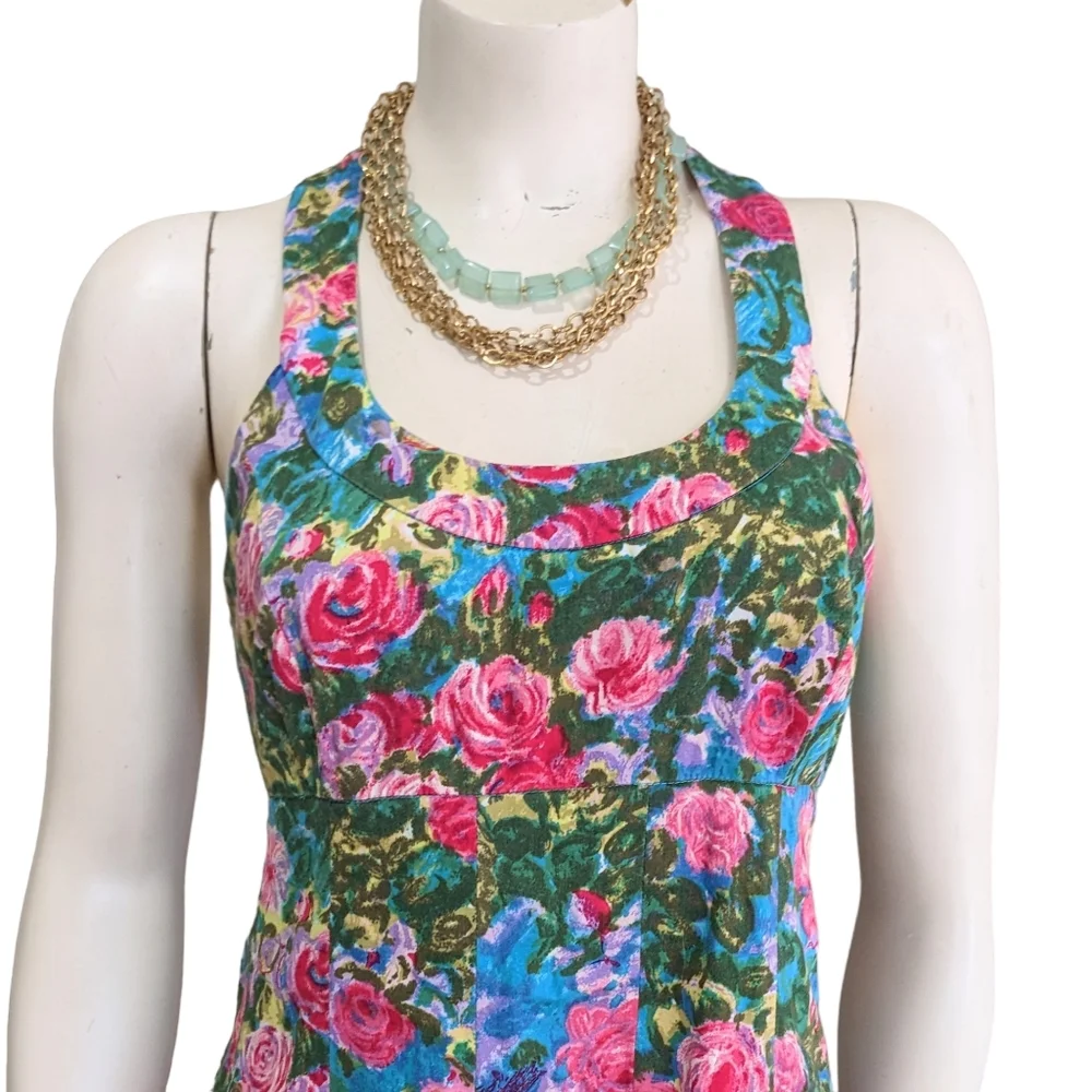 London Times Sleeveless Fit and Flare Dress Size 14P - Picture 2 of 12